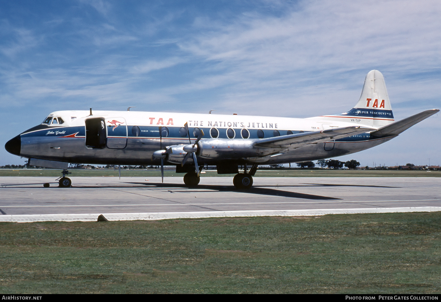 Aircraft Photo of VH-TVP | Vickers 816 Viscount | Trans-Australia Airlines - TAA | AirHistory.net #49341