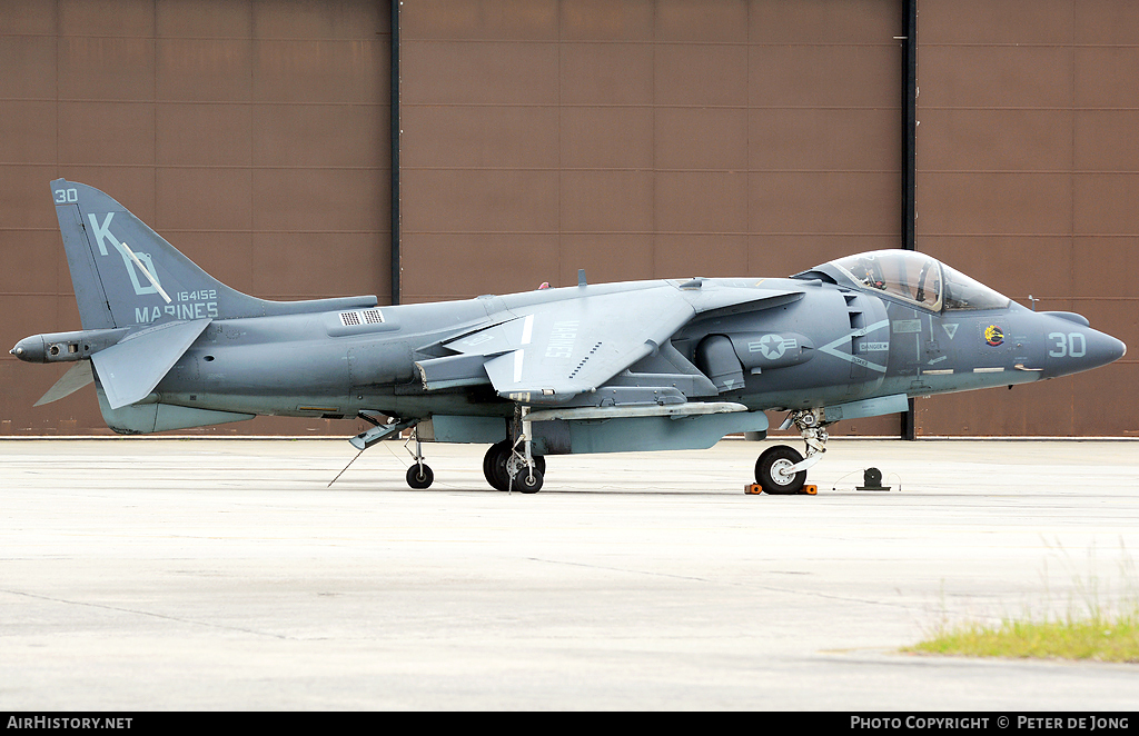 Aircraft Photo of 164152 | McDonnell Douglas AV-8B Harrier II+ | USA - Marines | AirHistory.net #49346