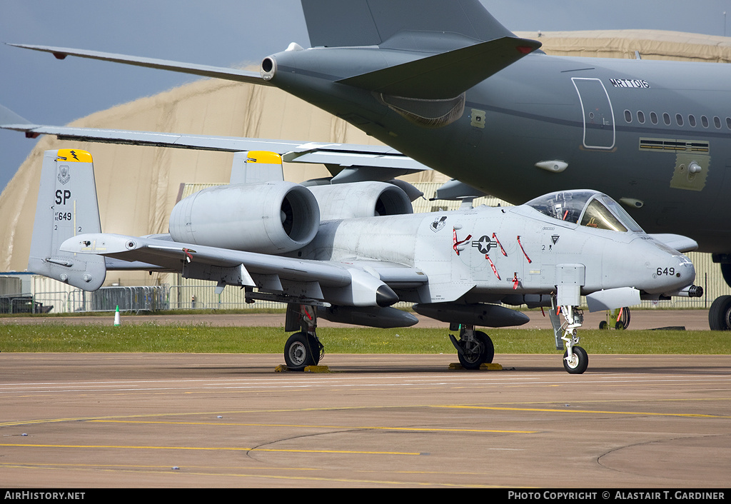 Aircraft Photo of 82-0649 / AF82-649 | Fairchild A-10C Thunderbolt II | USA - Air Force | AirHistory.net #49358