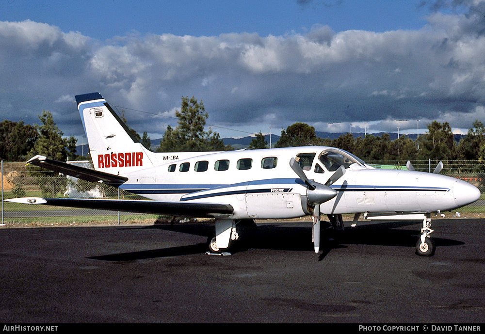 Aircraft Photo of VH-LBA | Cessna 441 Conquest | Rossair | AirHistory.net #49370