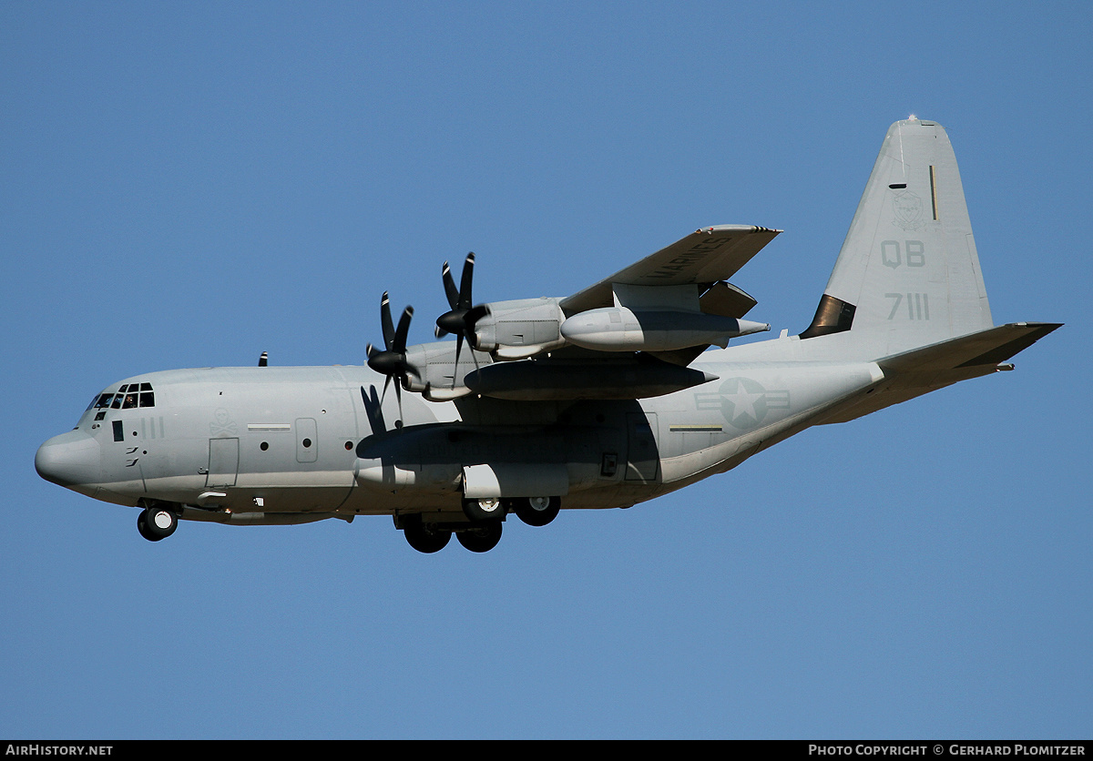 Aircraft Photo of 167111 / 7111 | Lockheed Martin KC-130J Hercules | USA - Marines | AirHistory.net #49386
