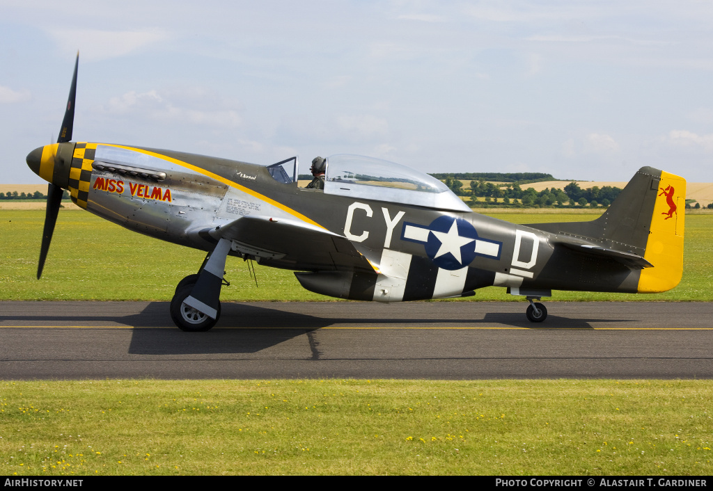 Aircraft Photo of G-TFSI | North American P-51D Mustang | USA - Air Force | AirHistory.net #49391