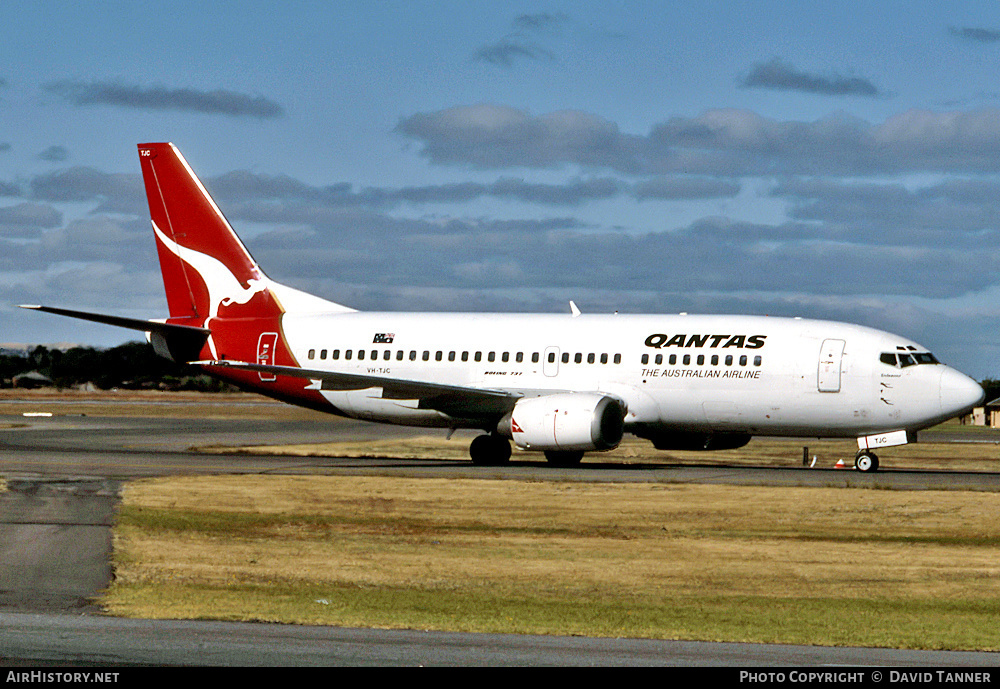 Aircraft Photo of VH-TJC | Boeing 737-376 | Qantas | AirHistory.net #49395
