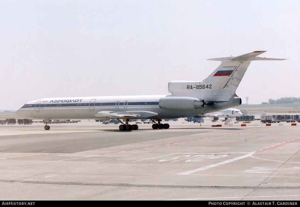 Aircraft Photo of RA-85642 | Tupolev Tu-154M | Aeroflot | AirHistory.net #49400