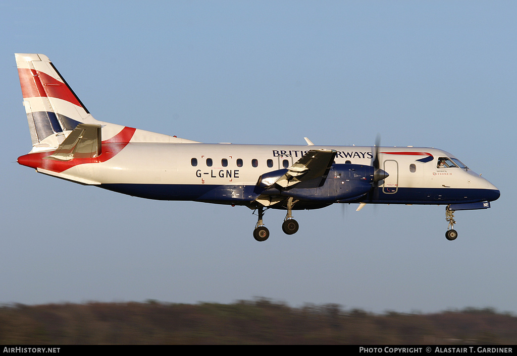 Aircraft Photo of G-LGNE | Saab 340B | British Airways | AirHistory.net #49404