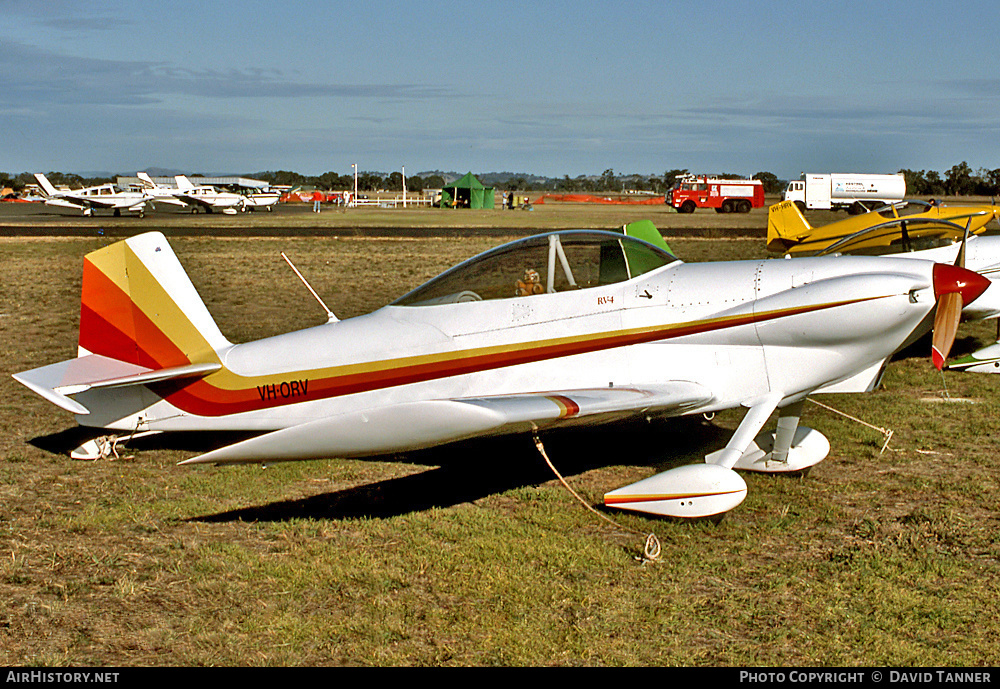 Aircraft Photo of VH-ORV | Van's RV-4 | AirHistory.net #49410