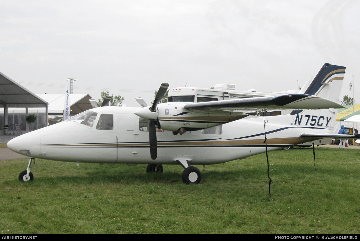 Aircraft Photo of N75CY | Partenavia AP-68TP-300 Spartacus | AirHistory.net #49456