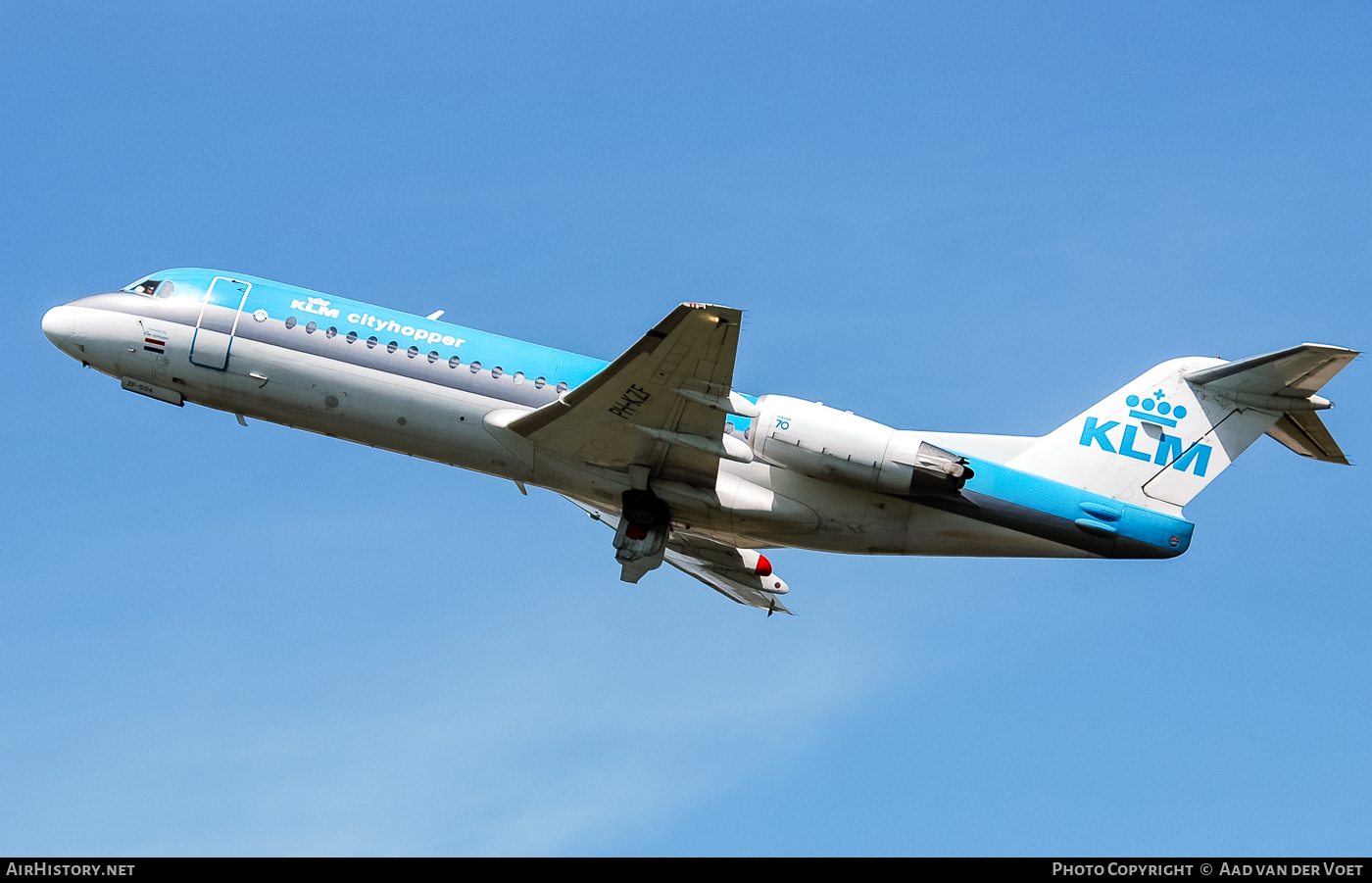 Aircraft Photo of PH-KZF | Fokker 70 (F28-0070) | KLM Cityhopper | AirHistory.net #49475