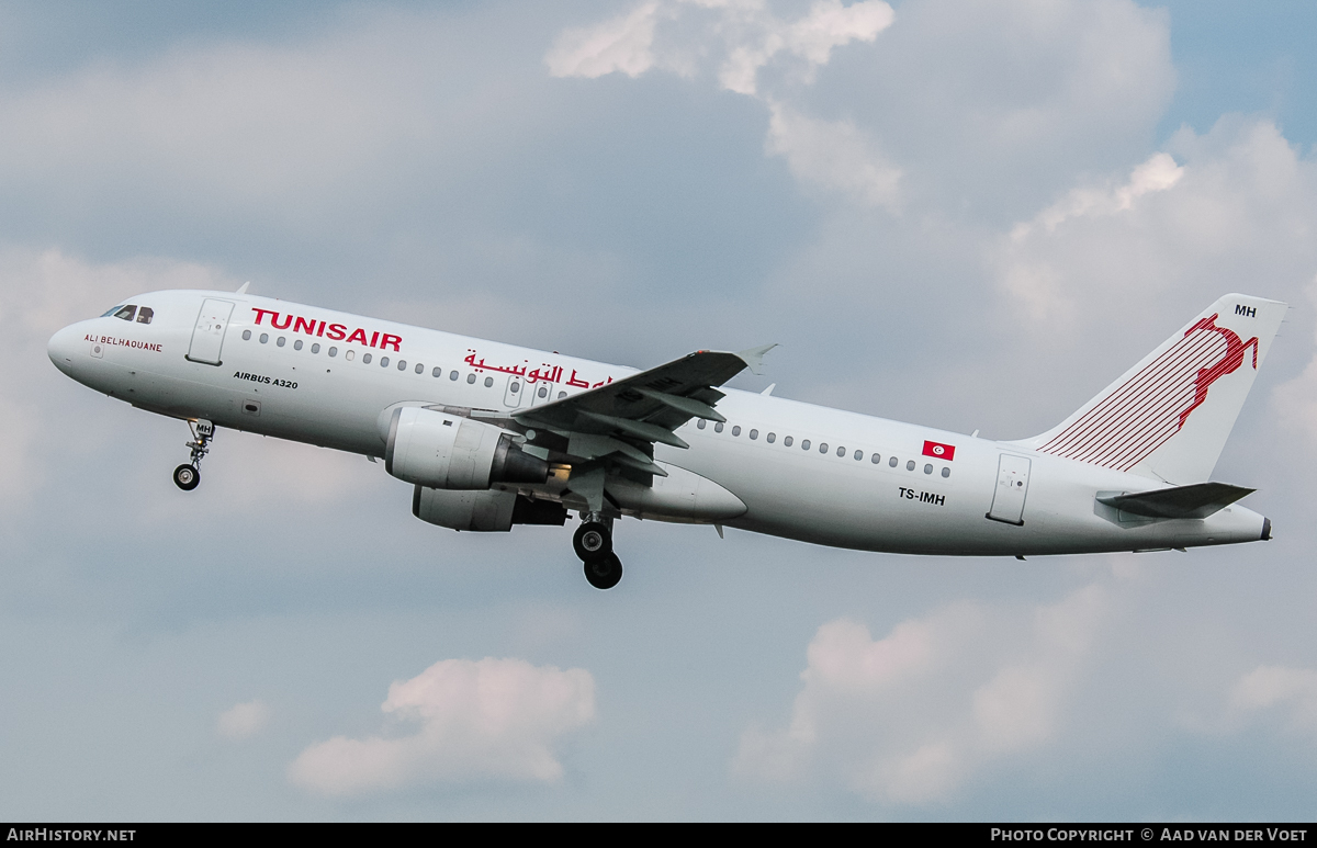Aircraft Photo of TS-IMH | Airbus A320-211 | Tunisair | AirHistory.net #49482