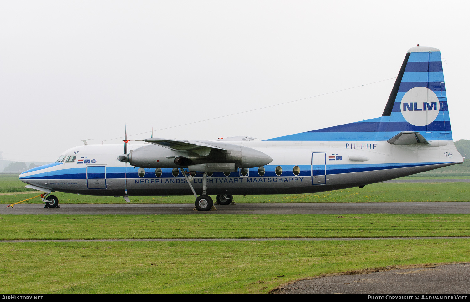 Aircraft Photo of PH-FHF | Fokker F27-100 Friendship | NLM - Nederlandse Luchtvaart Maatschappij | AirHistory.net #49484