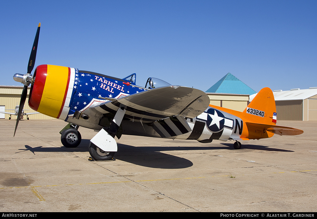 Aircraft Photo of N4747P / NX4747P / 433240 | Republic P-47D Thunderbolt | USA - Air Force | AirHistory.net #49488