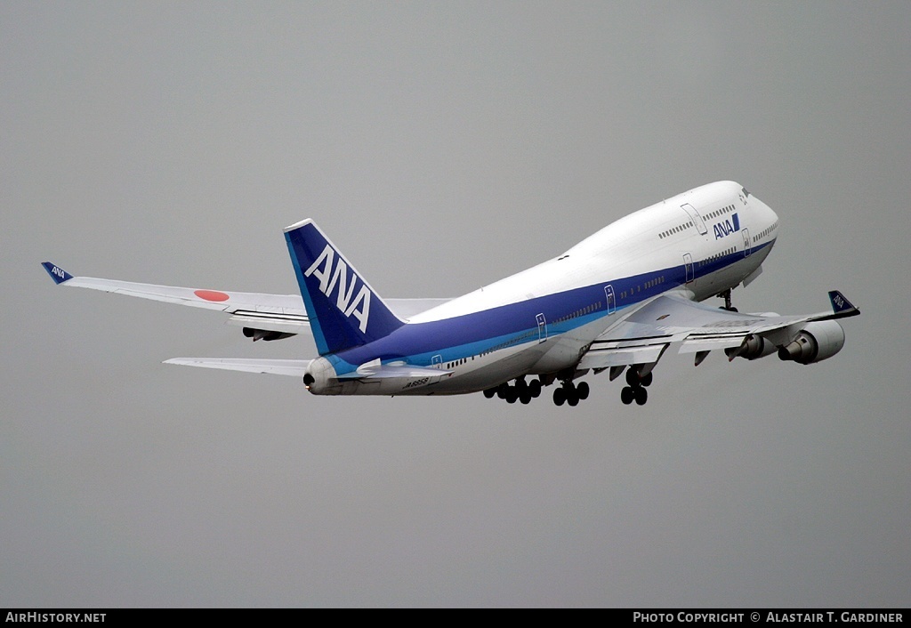 Aircraft Photo of JA8958 | Boeing 747-481 | All Nippon Airways - ANA | AirHistory.net #49494