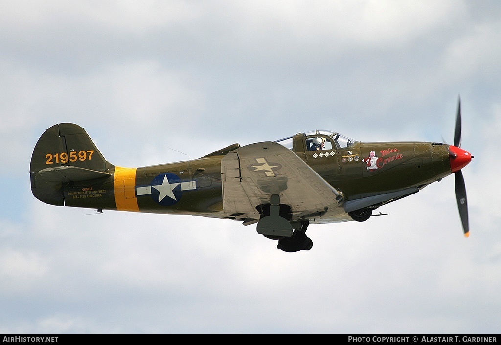 Aircraft Photo of N6968 / 219597 | Bell P-39Q Airacobra | Commemorative Air Force | USA - Air Force | AirHistory.net #49500