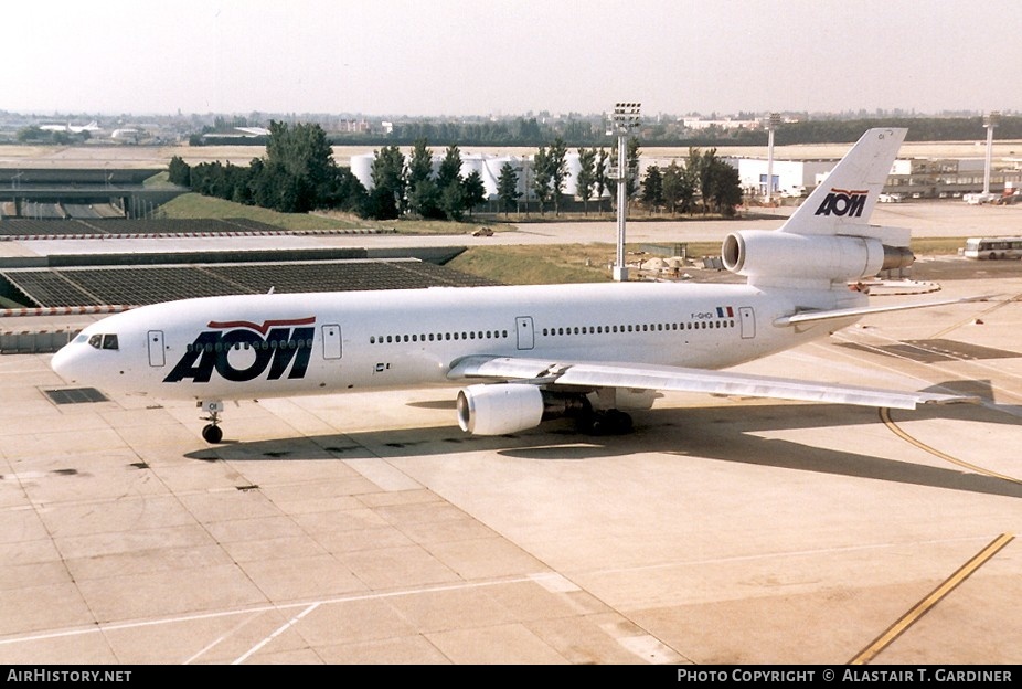 Aircraft Photo of F-GHOI | McDonnell Douglas DC-10-30 | AOM French Airlines | AirHistory.net #49504