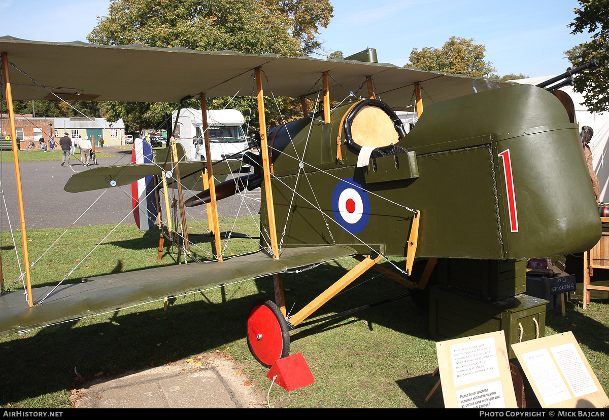 Aircraft Photo of No Reg | De Havilland D.H. 2 (replica) | UK - Air Force | AirHistory.net #49511