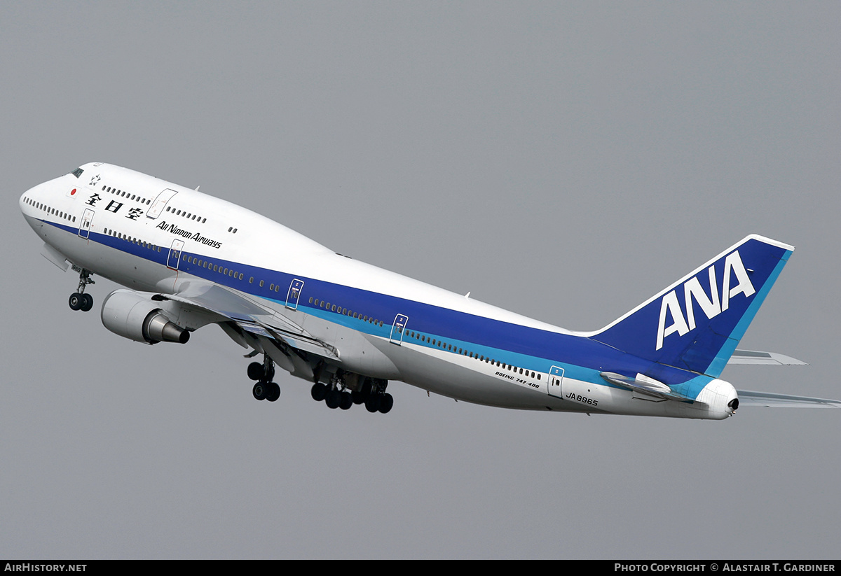 Aircraft Photo of JA8965 | Boeing 747-481D | All Nippon Airways - ANA | AirHistory.net #49512