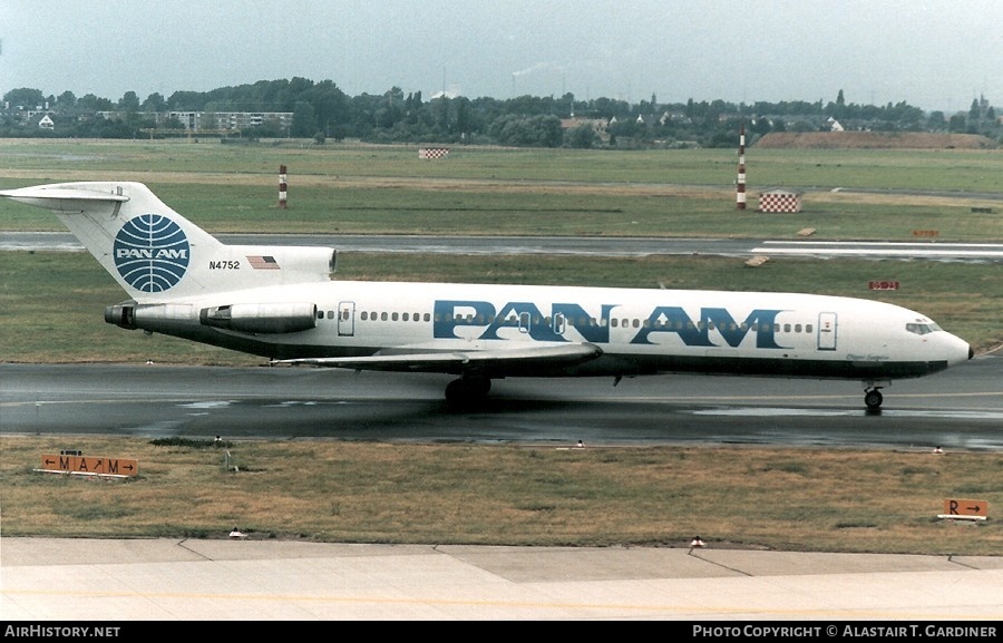 Aircraft Photo of N4752 | Boeing 727-235 | Pan American World Airways - Pan Am | AirHistory.net #49515