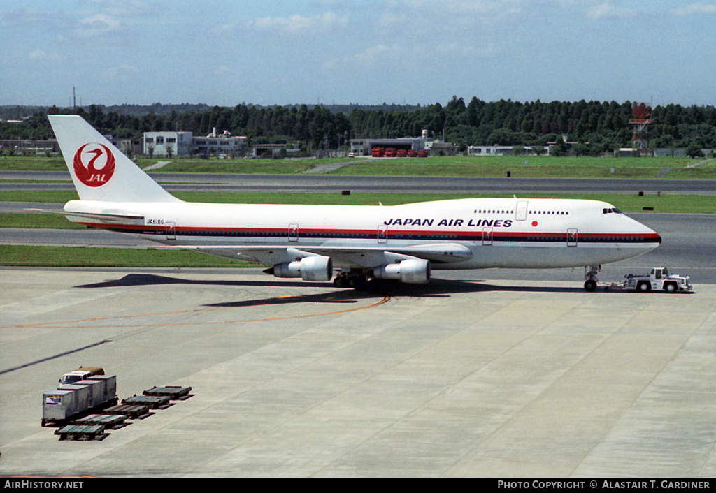 Aircraft Photo of JA8166 | Boeing 747-346 | Japan Air Lines - JAL | AirHistory.net #49522