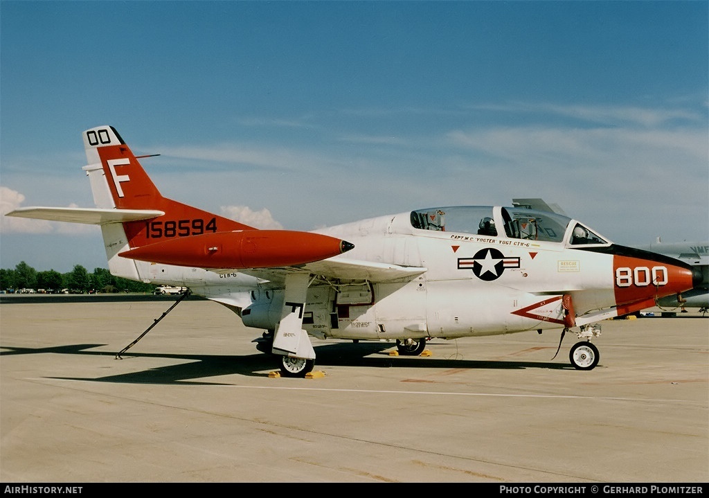 Aircraft Photo of 158594 | North American Rockwell T-2C Buckeye | USA - Navy | AirHistory.net #49537