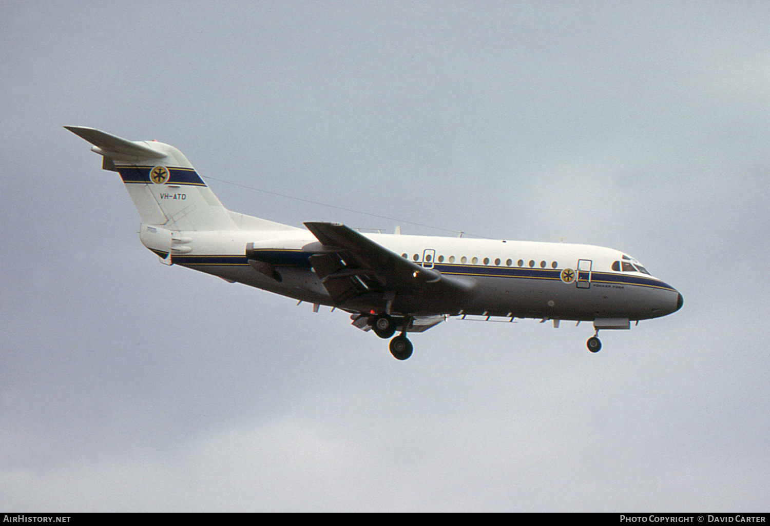 Aircraft Photo of VH-ATD | Fokker F28-1000 Fellowship | Department of Transport | AirHistory.net #49556