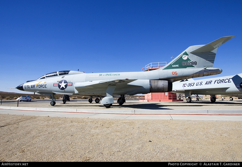 Aircraft Photo of 58-0288 / 80288 | McDonnell F-101B Voodoo | USA - Air Force | AirHistory.net #49561