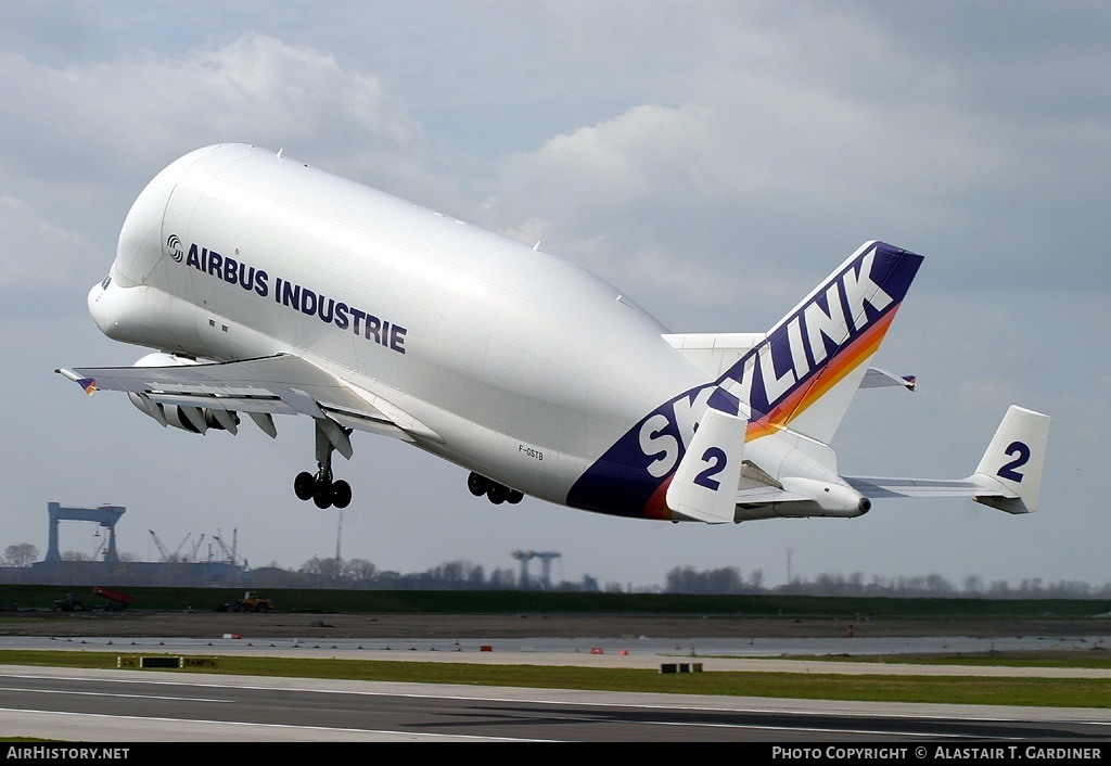 Aircraft Photo of F-GSTB | Airbus A300B4-608ST Beluga (Super Transporter) | Airbus Transport International | AirHistory.net #49572