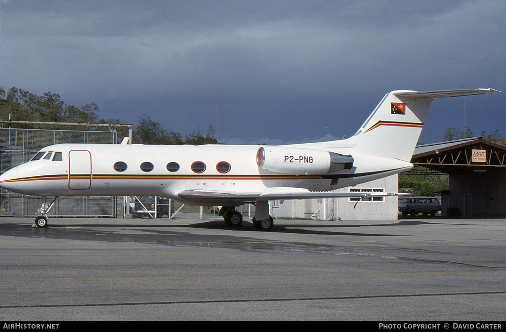 Aircraft Photo of P2-PNG | Grumman G-1159 Gulfstream II-SP | Papua New Guinea Government | AirHistory.net #49573