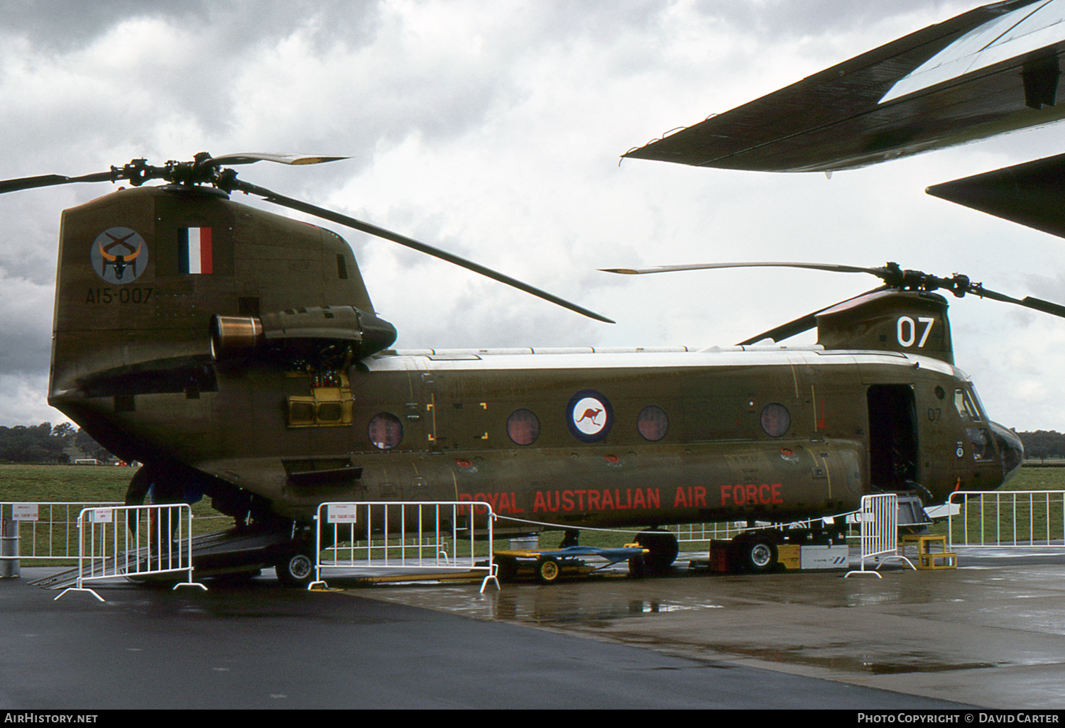 Aircraft Photo of A15-007 | Boeing Vertol CH-47C Chinook | Australia - Air Force | AirHistory.net #49578