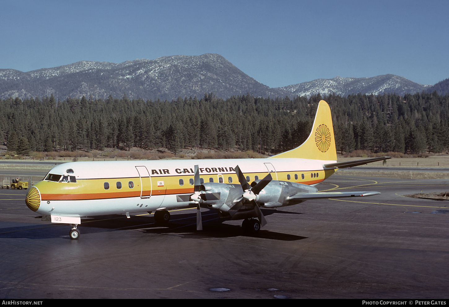 Aircraft Photo of N123AC | Lockheed L-188C Electra | Air California | AirHistory.net #49598
