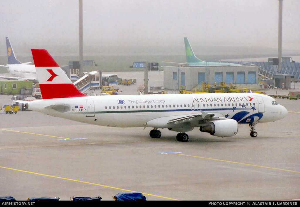 Aircraft Photo of OE-LBP | Airbus A320-214 | Austrian Airlines | AirHistory.net #49604