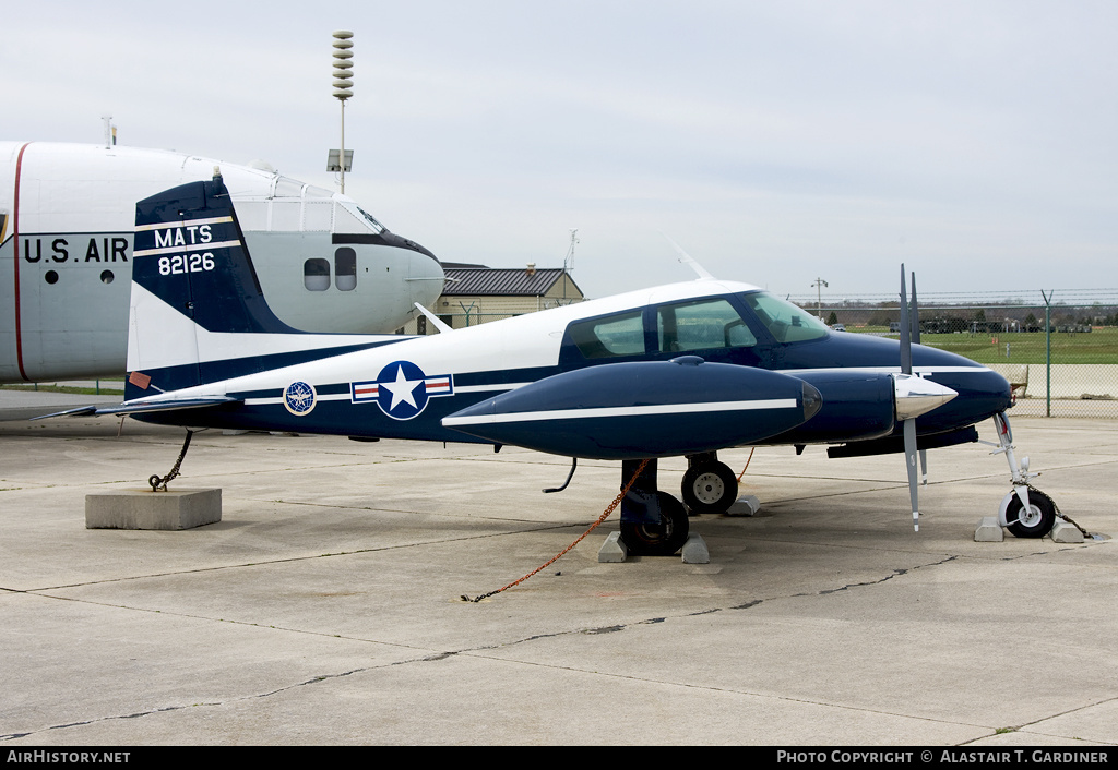 Aircraft Photo of 58-2126 / 82126 | Cessna U-3A Blue Canoe (310A/L-27A) | USA - Air Force | AirHistory.net