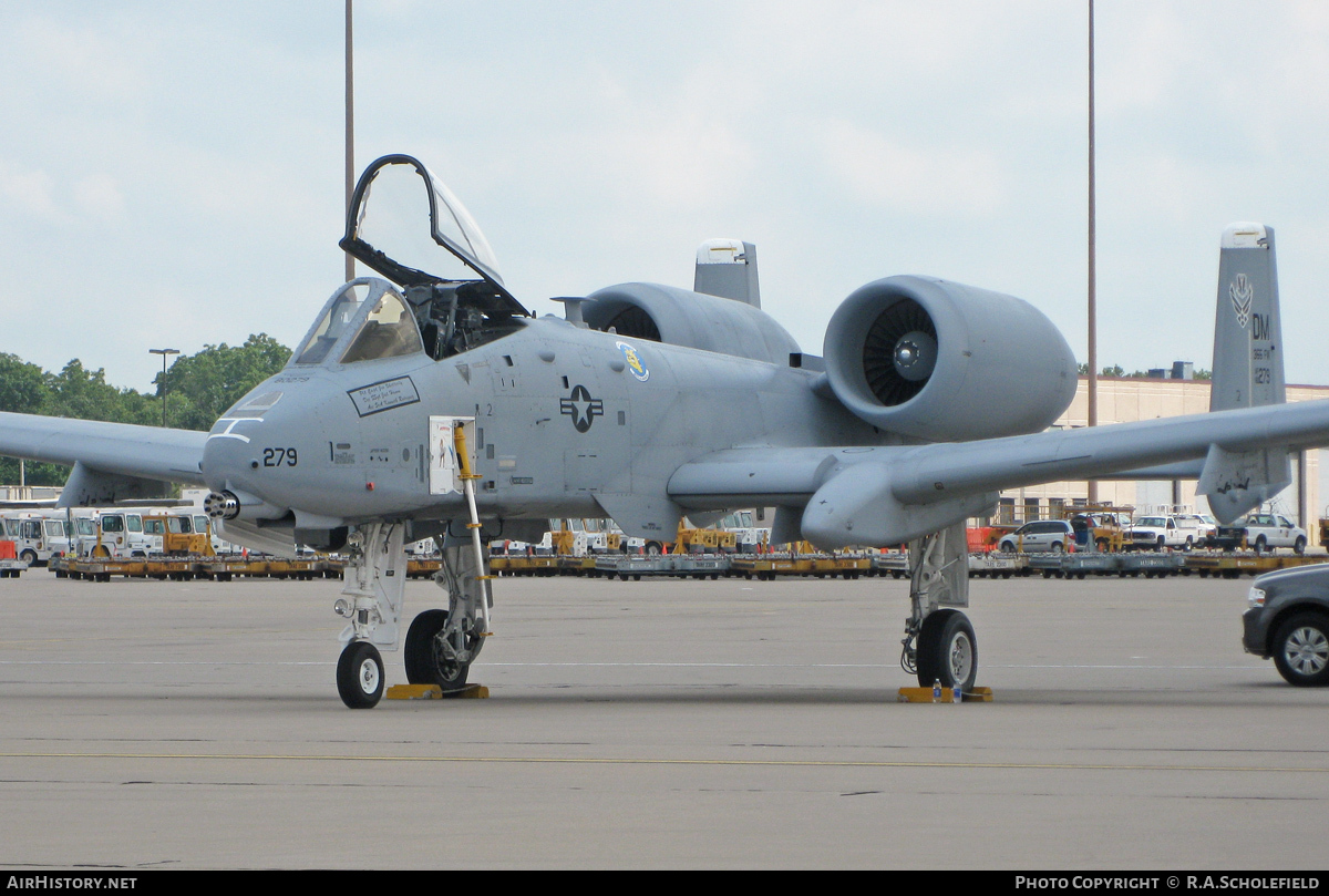 Aircraft Photo of 80-0279 / AF80-279 | Fairchild OA-10A Thunderbolt II | USA - Air Force | AirHistory.net #49658