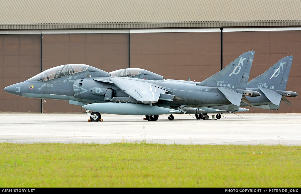 Aircraft Photo of 164113 | McDonnell Douglas TAV-8B Harrier II | USA - Marines | AirHistory.net #49661