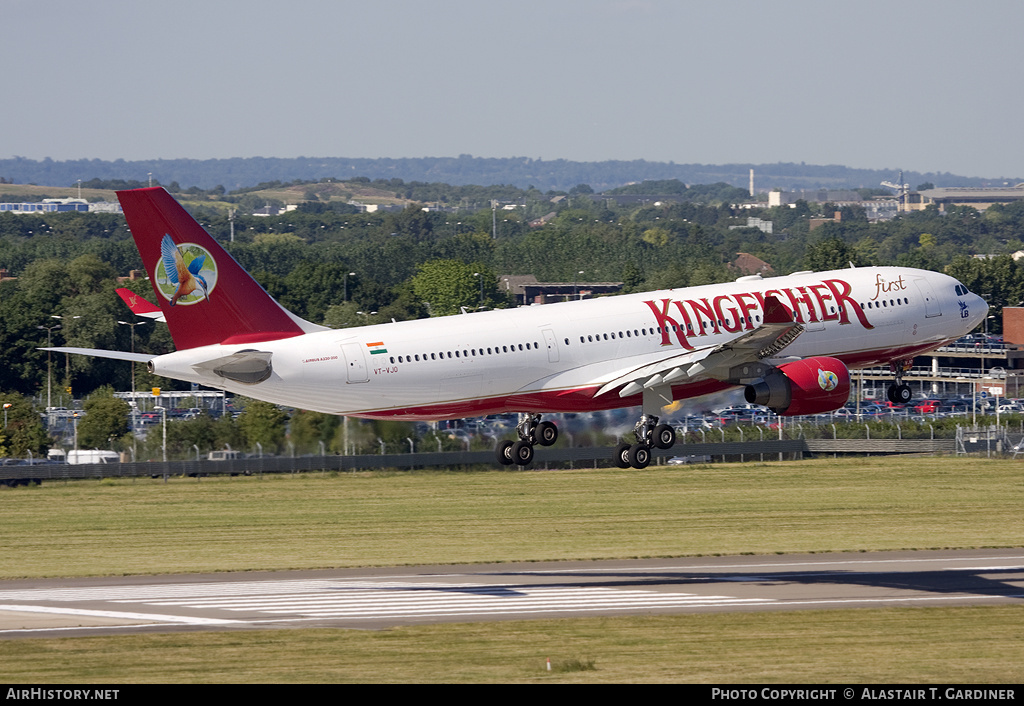 Aircraft Photo of VT-VJO | Airbus A330-223 | Kingfisher Airlines | AirHistory.net #49663