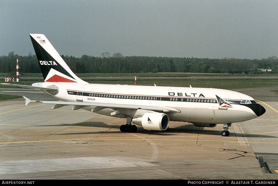 Aircraft Photo of N836AB | Airbus A310-324/ET | Delta Air Lines | AirHistory.net #49668
