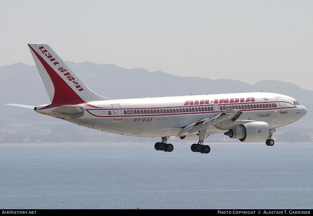 Aircraft Photo of VT-EJJ | Airbus A310-304 | Air India | AirHistory.net #49676