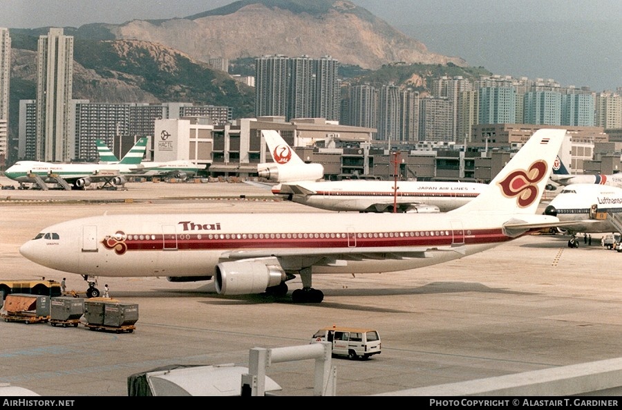 Aircraft Photo of HS-TAG | Airbus A300B4-601 | Thai Airways International | AirHistory.net #49696