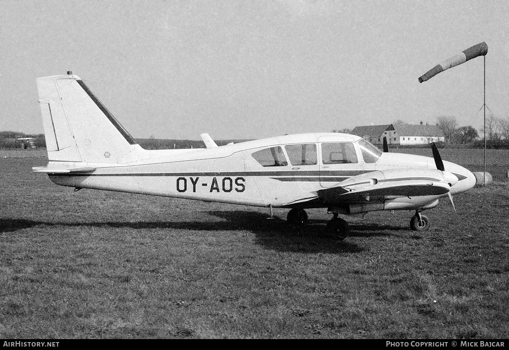Aircraft Photo of OY-AOS | Piper PA-23-250 Aztec B | AirHistory.net #49703