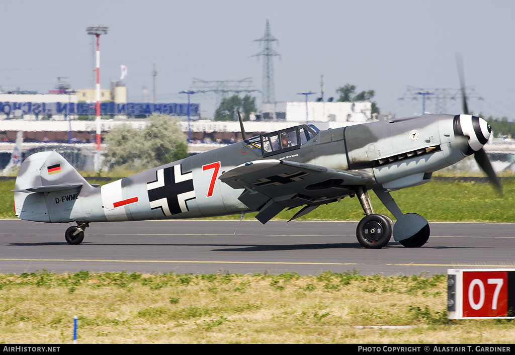 Aircraft Photo of D-FWME / 7 | Hispano HA-1112/Bf-109G-4 | Messerschmitt Stiftung | AirHistory.net #49725