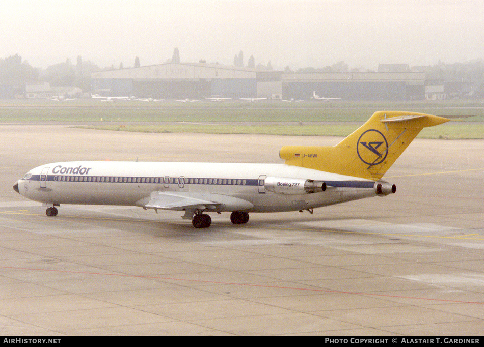 Aircraft Photo of D-ABWI | Boeing 727-230/Adv | Condor Flugdienst | AirHistory.net #49753