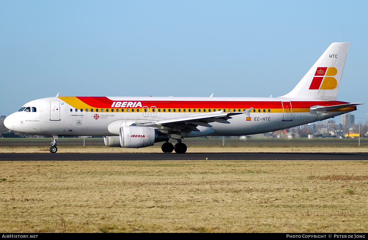 Aircraft Photo of EC-HTC | Airbus A320-214 | Iberia | AirHistory.net #49759