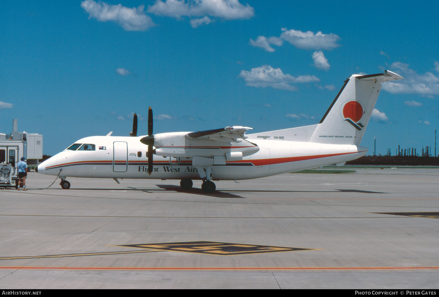 Aircraft Photo of VH-NID | De Havilland Canada DHC-8-103 Dash 8 | Flight West Airlines | AirHistory.net #49762