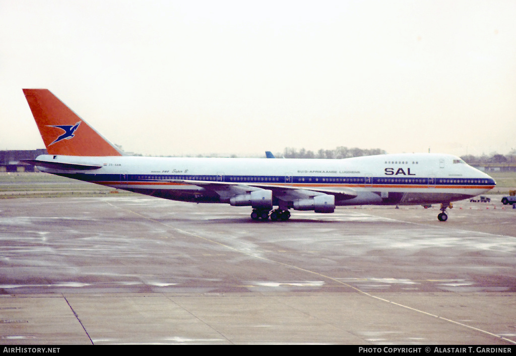 Aircraft Photo of ZS-SAM | Boeing 747-244B | South African Airways - Suid-Afrikaanse Lugdiens | AirHistory.net #49766