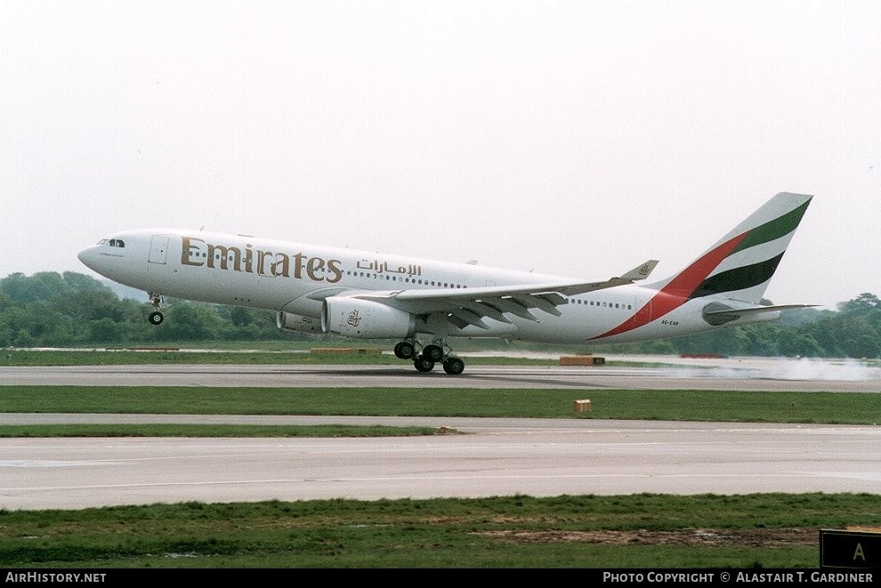 Aircraft Photo of A6-EAB | Airbus A330-243 | Emirates | AirHistory.net #49773