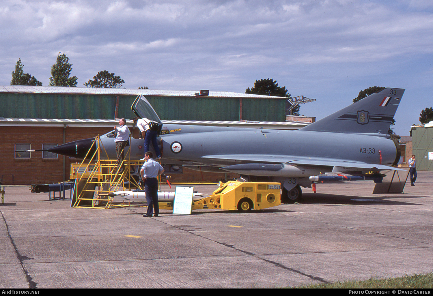 Aircraft Photo of A3-33 | Dassault Mirage IIIO(F/A) | Australia - Air Force | AirHistory.net #49780
