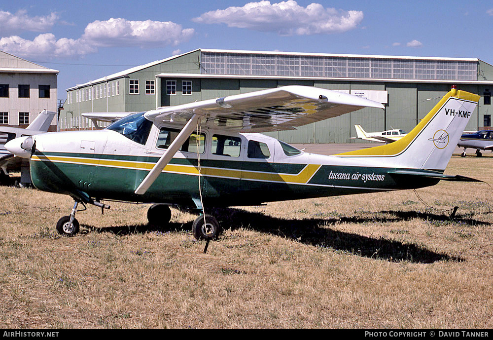 Aircraft Photo of VH-KMF | Cessna 210-5A | Tucana Air Systems | AirHistory.net #49804