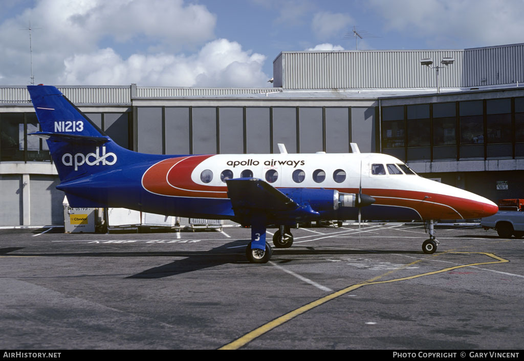 Aircraft Photo of N1213 | Handley Page HP-137 Jetstream 1 | Apollo Airways | AirHistory.net