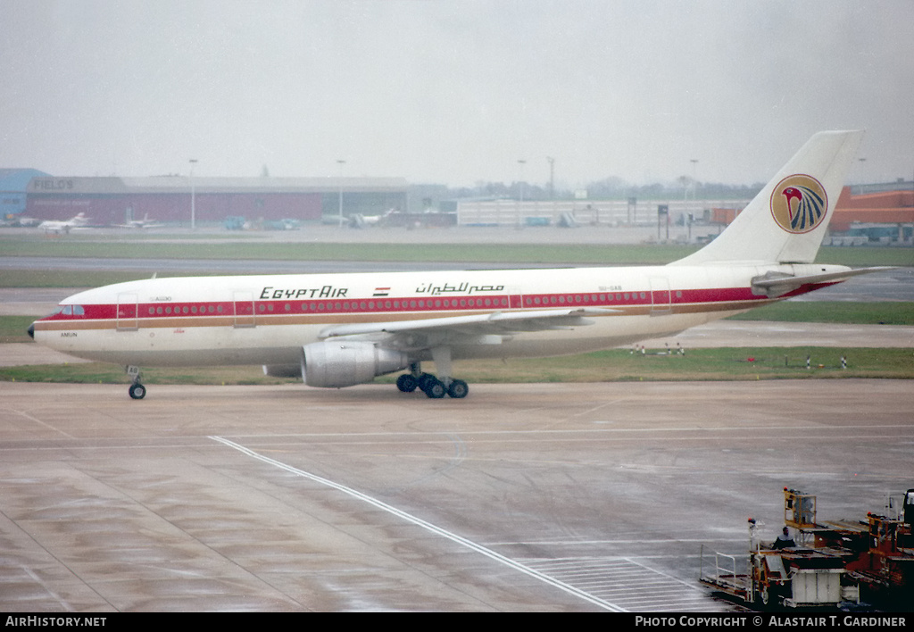 Aircraft Photo of SU-GAB | Airbus A300B4-203 | EgyptAir | AirHistory.net #49812