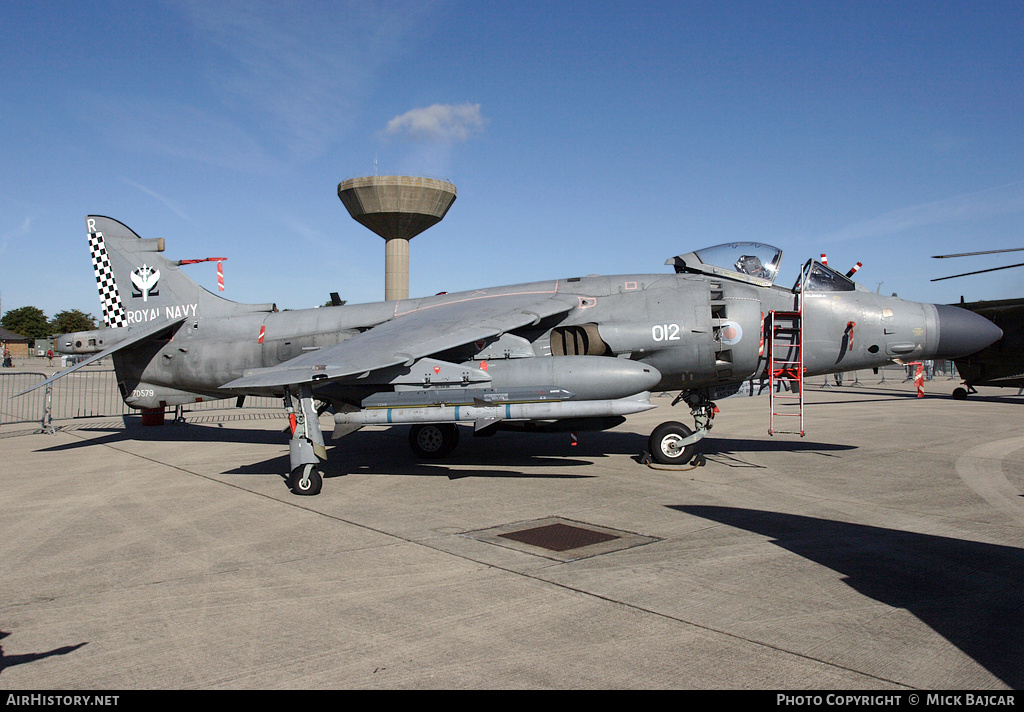 Aircraft Photo of ZD579 | British Aerospace Sea Harrier FA2 | UK - Navy | AirHistory.net #49831