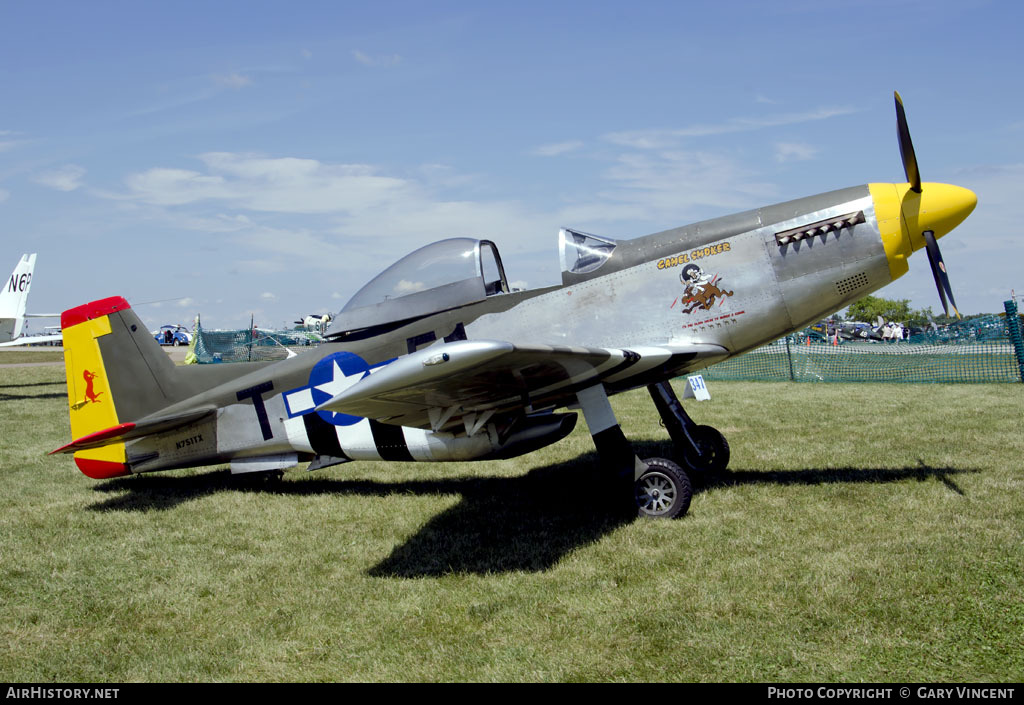 Aircraft Photo of N751TX | Titan T-51 Mustang | USA - Air Force | AirHistory.net #49837